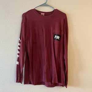 victoria’s secret long sleeve PINK tshirt
